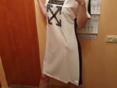 Off-white suknele