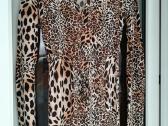 Leopardo rašto suknelė