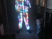 LED švytintis disko kostiumas / LED disco costume - nuotraukos Nr. 3