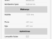 Naujaspakabinamas šviestuvas Britop Gino 5801528 - nuotraukos Nr. 4