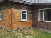 Senų namų rąstų keitimas ir pamatų atnaujinimas - nuotraukos Nr. 24