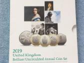 Monetos UK 2019m. 13 vnt.