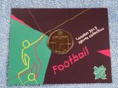 Moneta UK 50 pensu 2011m. Football