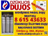 Dujinis sildymas balionai duju skaitiklis