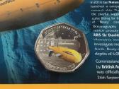 Moneta B.antarctic.t. 2019m. 50 pensu, cu-ni