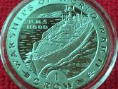 Moneta Gibraltar 1993m. 1 krona, ci-ni