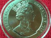 Moneta Gibraltar 1993m. 1 krona, ci-ni - nuotraukos Nr. 2