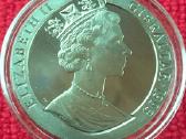 Moneta Gibraltar 1993m. 1 krona, ci-ni - nuotraukos Nr. 2