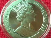 Moneta Gibraltar 1993m. 1 krona, ci-ni - nuotraukos Nr. 2