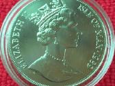 Moneta Isle of man 1989m. 1 krona, cu-ni - nuotraukos Nr. 2