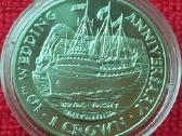 Moneta Gibraltar 1991m. 1 krona, cu-ni