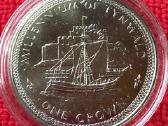 Moneta Isle of man 1989m. 1 krona, cu-ni