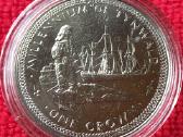 Moneta Isle of man 1989m. 1 krona, cu-ni