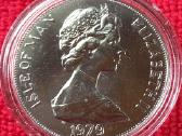 Moneta Isle of man 1989m. 1 krona, cu-ni - nuotraukos Nr. 2