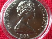 Moneta Isle of man 1989m. 1 krona, cu-ni - nuotraukos Nr. 2