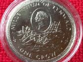 Moneta Isle of man 1989m. 1 krona, cu-ni