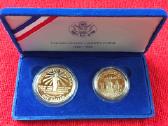 Monetos Usa 1986m, 1 dollar ir 50 centu - nuotraukos Nr. 2