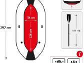 Pripučiami 3-lovų Intex Mariner 3 valtis rinkinys - nuotraukos Nr. 7