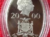 Moneta Zambia 2000m. 1000 kwacha, cu-ni - nuotraukos Nr. 2