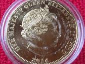 Moneta Tdc 2014m. 1 krona, cu-ni - nuotraukos Nr. 2