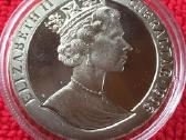 Moneta Gibraltar 1993m. 1 krona, cu-ni - nuotraukos Nr. 2