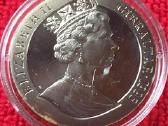 Moneta Gibraltar 1993m. 1 krona, cu-ni - nuotraukos Nr. 2
