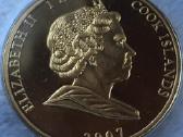 Moneta Cook i. 2007m. 1 dollar, cu-ni - nuotraukos Nr. 2