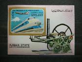 Garveziai Lektuvai Ajman 1972 svarus kokybe sk01s