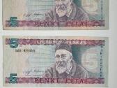 Pirkčiau 1993 m. 5 litai