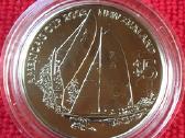 Monetos New zealand 2002m. 5 ir 10 dollars, cu-ni