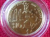Monetos New zealand 2002m. 5 ir 10 dollars, cu-ni - nuotraukos Nr. 3