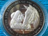 Moneta I. O. M. 2002m. 1 krona, sidabras(.925)