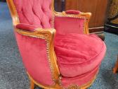 Senovinę sofa ir du foteliai. Prancūzija. - nuotraukos Nr. 3