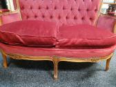 Senovinę sofa ir du foteliai. Prancūzija. - nuotraukos Nr. 5