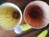 Vintažinis mid century sieninis šviestuvas-bra - nuotraukos Nr. 4