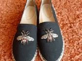 Juodos spalvos espadrilės