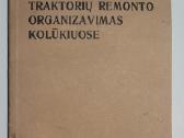 Traktorių remonto organizavimas kolūkiuose 1966 m.