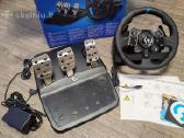 Su Garantija Logitech G923 vairas Sony Ps4 Ps5 Pc
