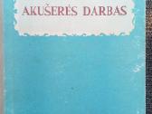 Knyga sena Akušerės darbas 1954m leidimas