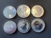 Perku investicines sidabrines monetas