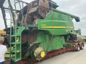 Kombainas John Deere T660 Ardomas Dalimis