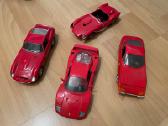 4x Ferrari 1/24 - F40 - Testa Rossa - 250 Gto