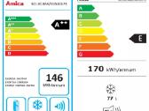Integruojami šaldikliai Amica su "Lowfrost" A++(e) - nuotraukos Nr. 4