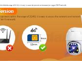 4G Full HD valdoma lauko kamera su sim - nuotraukos Nr. 2