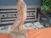 Sena medine 37 cm statulele "vyras"