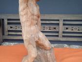 Sena medine 37 cm statulele "vyras" - nuotraukos Nr. 4