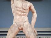 Sena medine 37 cm statulele "vyras" - nuotraukos Nr. 6