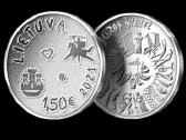 Lietuva 2021 1,5 euro Jūros šventei paminėti - nuotraukos Nr. 2