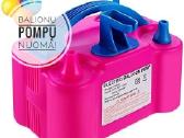 Nuomuojam elektrine balionų pompa 7€ savaitgaliui