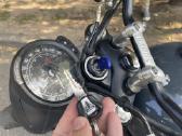 Motociklų, motorolerių raktai, geležtės, korpusai